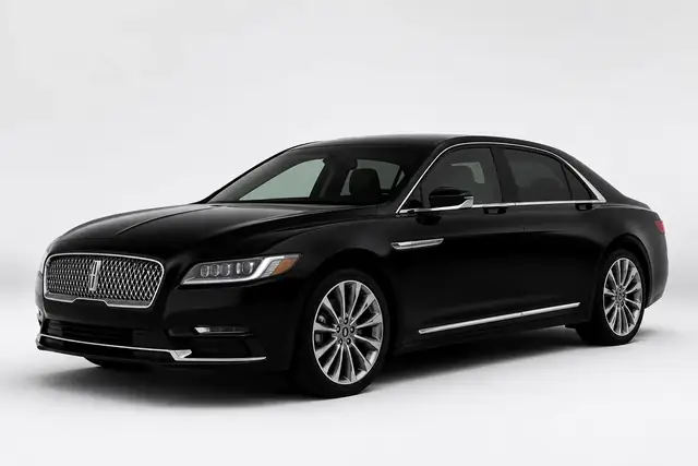 Black Lincoln Continental for Coquitlam limousine service