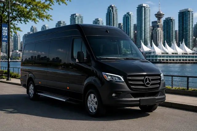 Mercedes Sprinter for Coquitlam group transportation